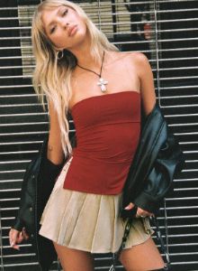 Cartwright Mini Skirt Beige sold by Princess Polly