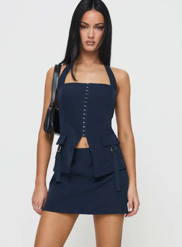 Vitae Set Navy sold by Princess Polly