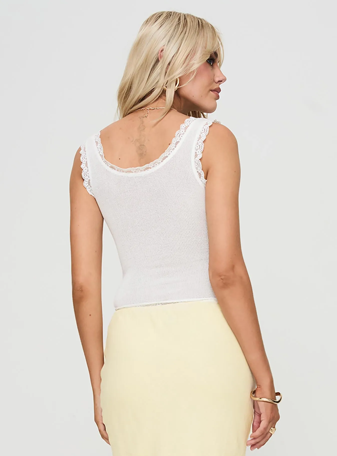 Julien Top White sold by Princess Polly product image thumbnail 5