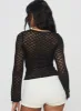 Eliisie Long Sleeve Top Black sold by Princess Polly
