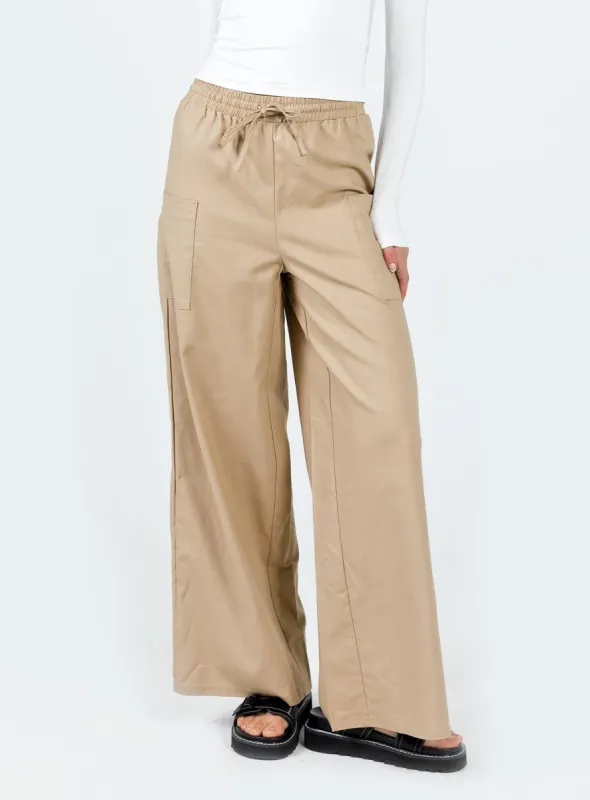 Brunie Pants Beige sold by Princess Polly