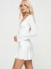 Sybella Long Sleeve Mini Dress White sold by Princess Polly