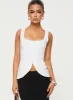 Spirito Vest Top White sold by Princess Polly