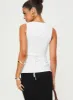 Spirito Vest Top White sold by Princess Polly