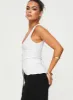 Spirito Vest Top White sold by Princess Polly
