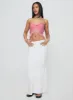 Kovac Reversible Fringe Tube Top Pink sold by Princess Polly