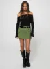 Taroona Off The Shoulder Top Black sold by Princess Polly