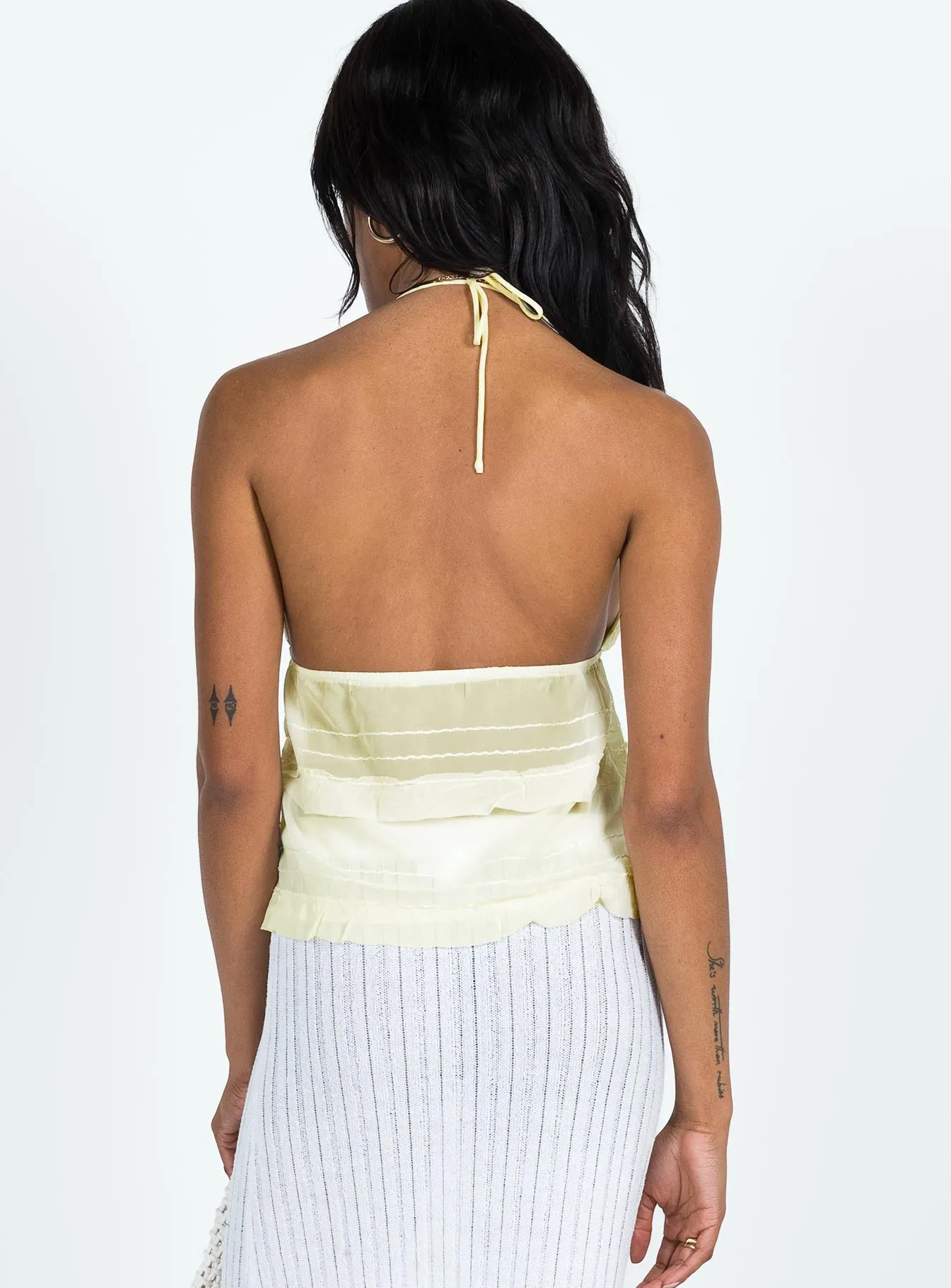 Chantria Top Lemon Ruffle sold by Princess Polly product image thumbnail 5