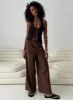 Brunie Pants Chocolate sold by Princess Polly