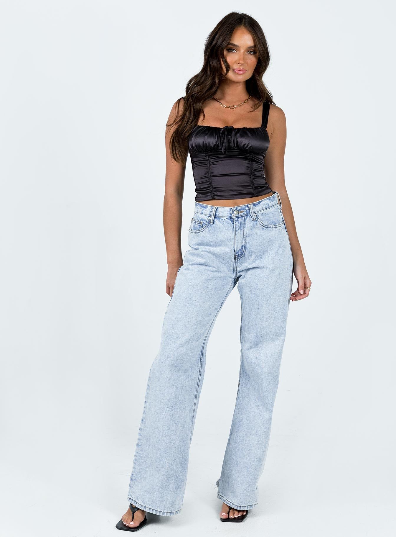 Ottelia Top Black sold by Princess Polly product image thumbnail 2