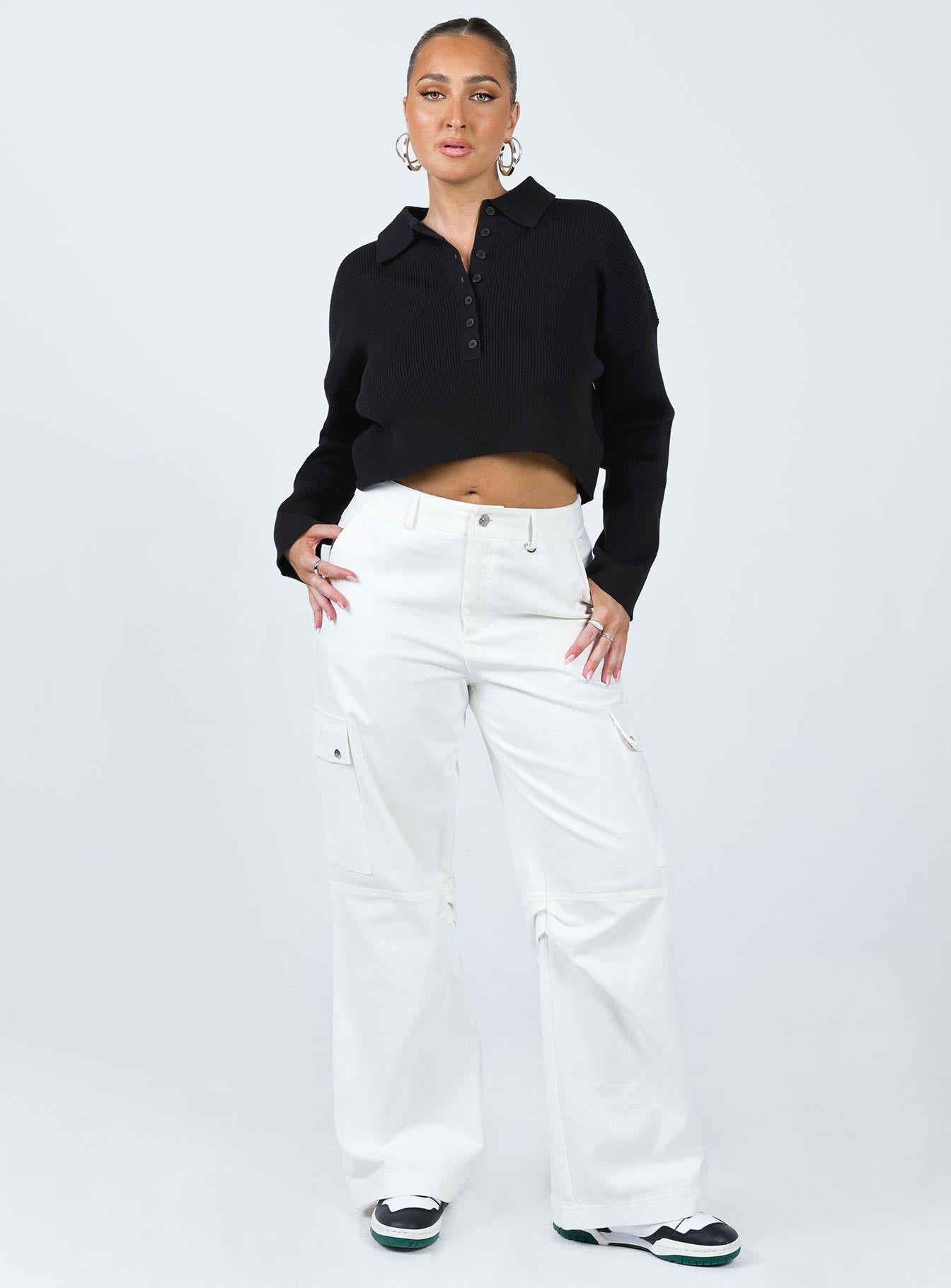 Siobhan Sweater Black sold by Princess Polly product image thumbnail 2