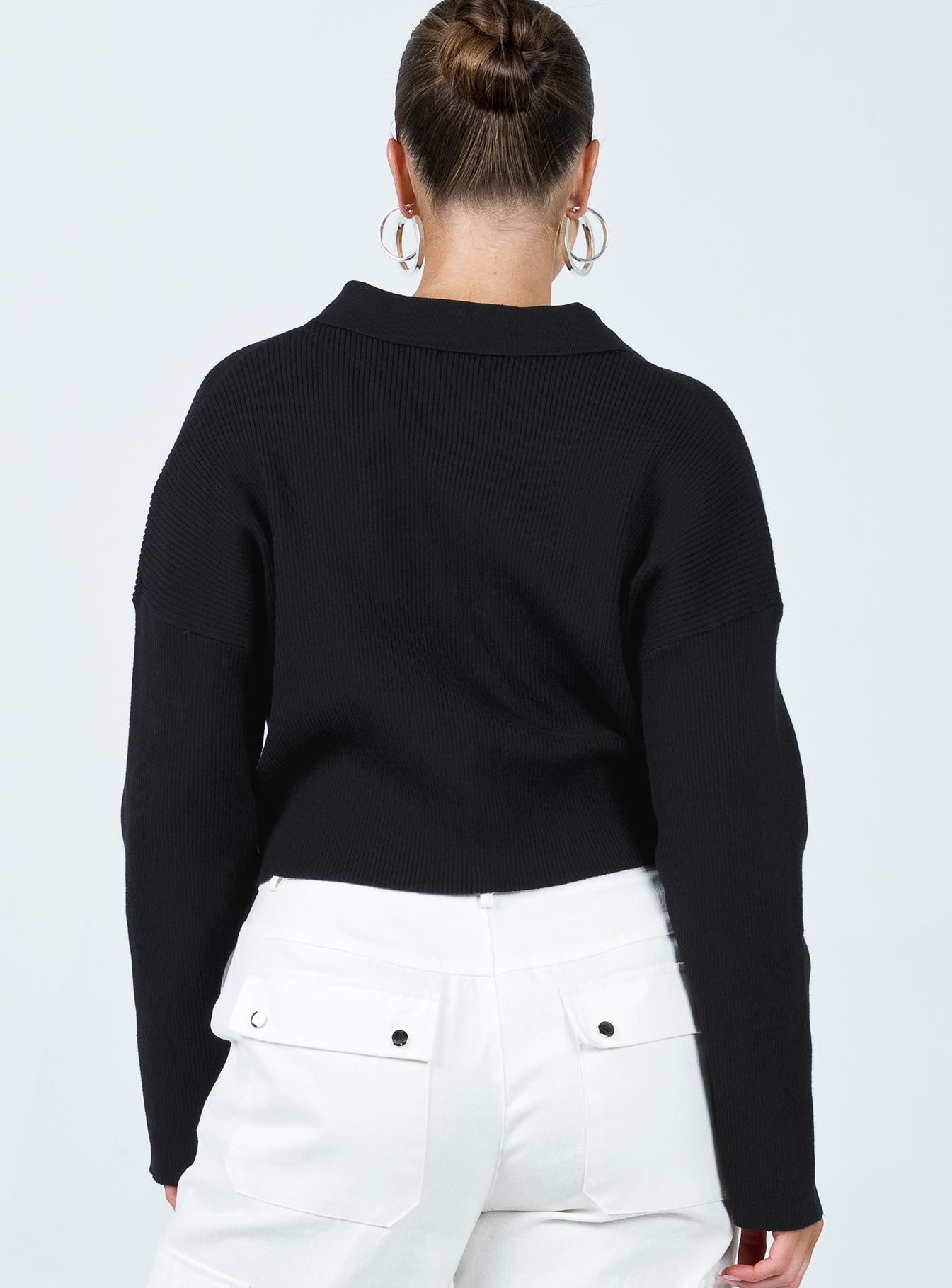 Siobhan Sweater Black sold by Princess Polly product image thumbnail 4