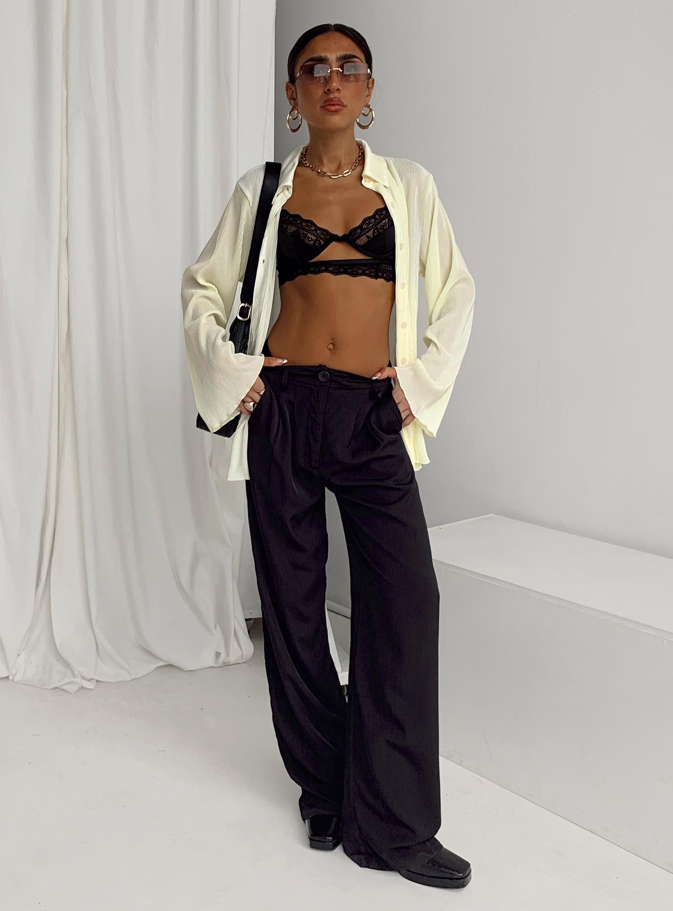 Kacey Pants Black Tall sold by Princess Polly product image thumbnail 2