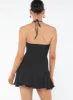 Delamere Mini Dress Black sold by Princess Polly