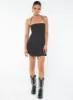 Delamere Mini Dress Black sold by Princess Polly