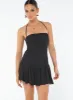 Delamere Mini Dress Black sold by Princess Polly