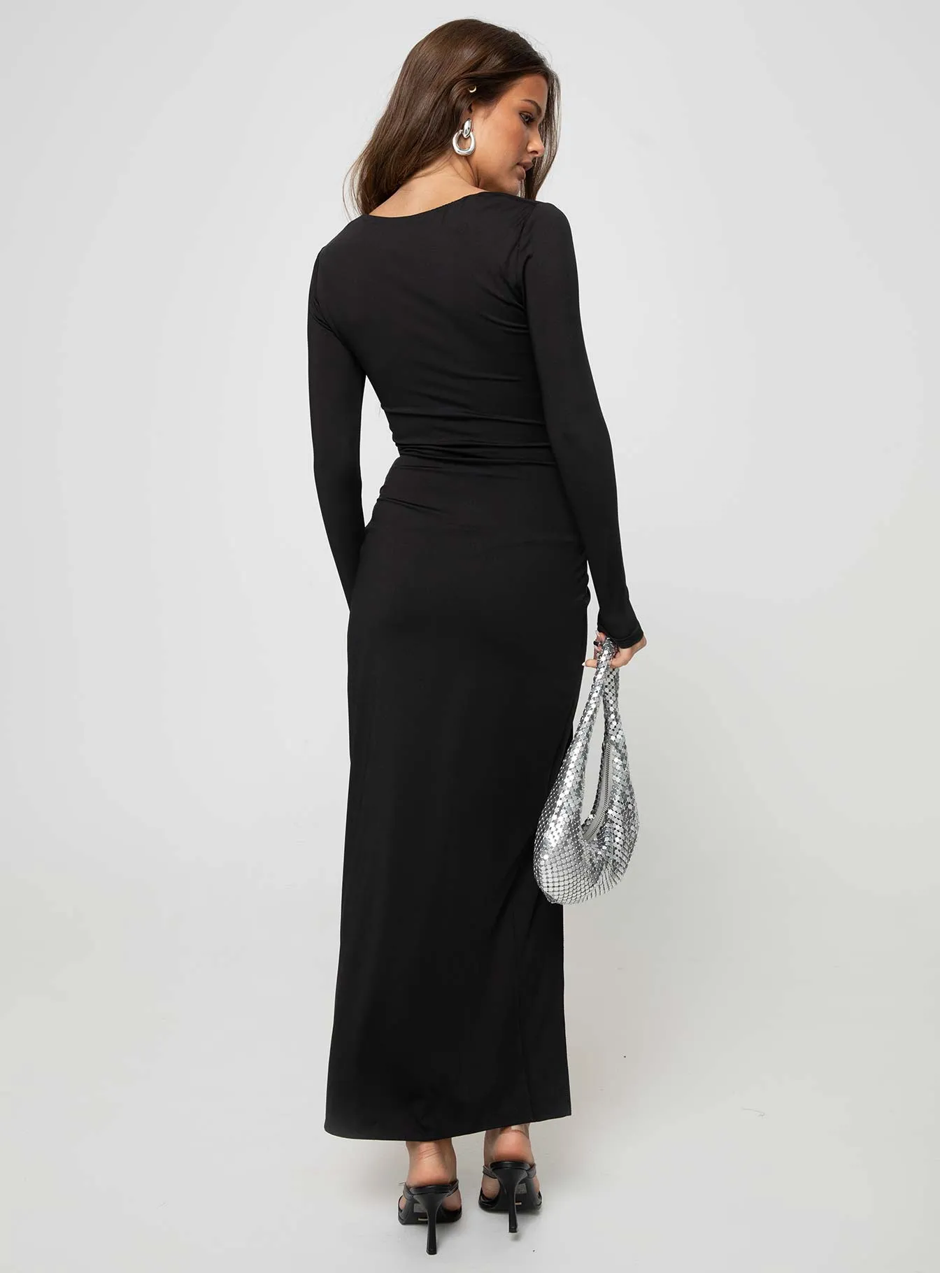 Maxam Maxi Dress Black sold by Princess Polly product image thumbnail 4