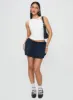 Ghost Mini Skirt Mineral sold by Princess Polly