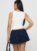 Ghost Mini Skirt Mineral sold by Princess Polly