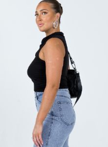 Bickell Tank Top Black sold by Princess Polly