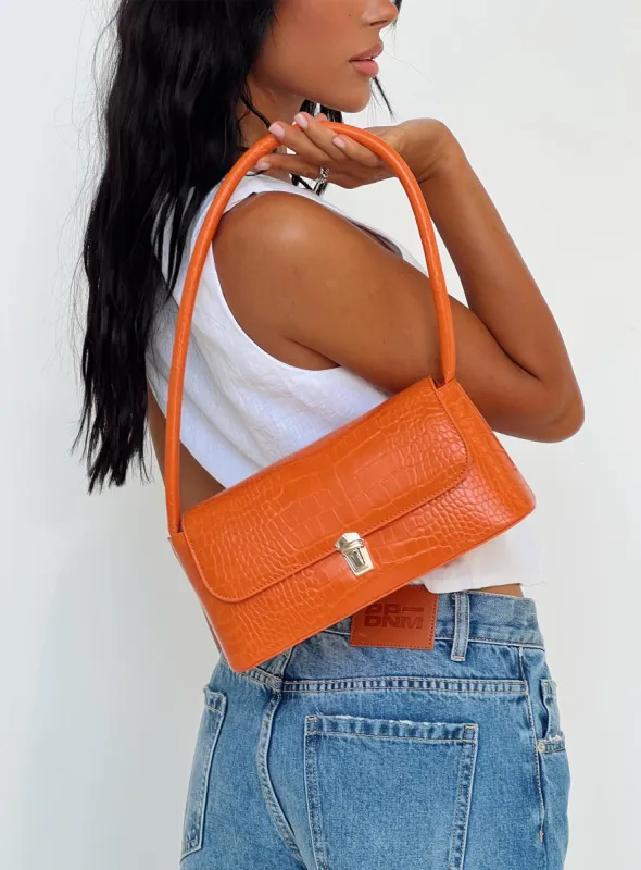 Saleno Shoulder Bag Orange sold by Princess Polly