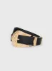 Calabasas Belt Black / Gold sold by Princess Polly