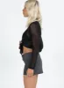 Iconic Cargo Mini Skirt Slate sold by Princess Polly