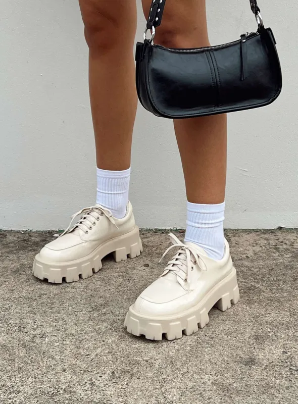 Mia Shoes Beige made by Princess Polly