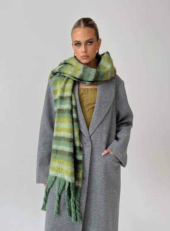 Cloud Scarf Green sold by Princess Polly