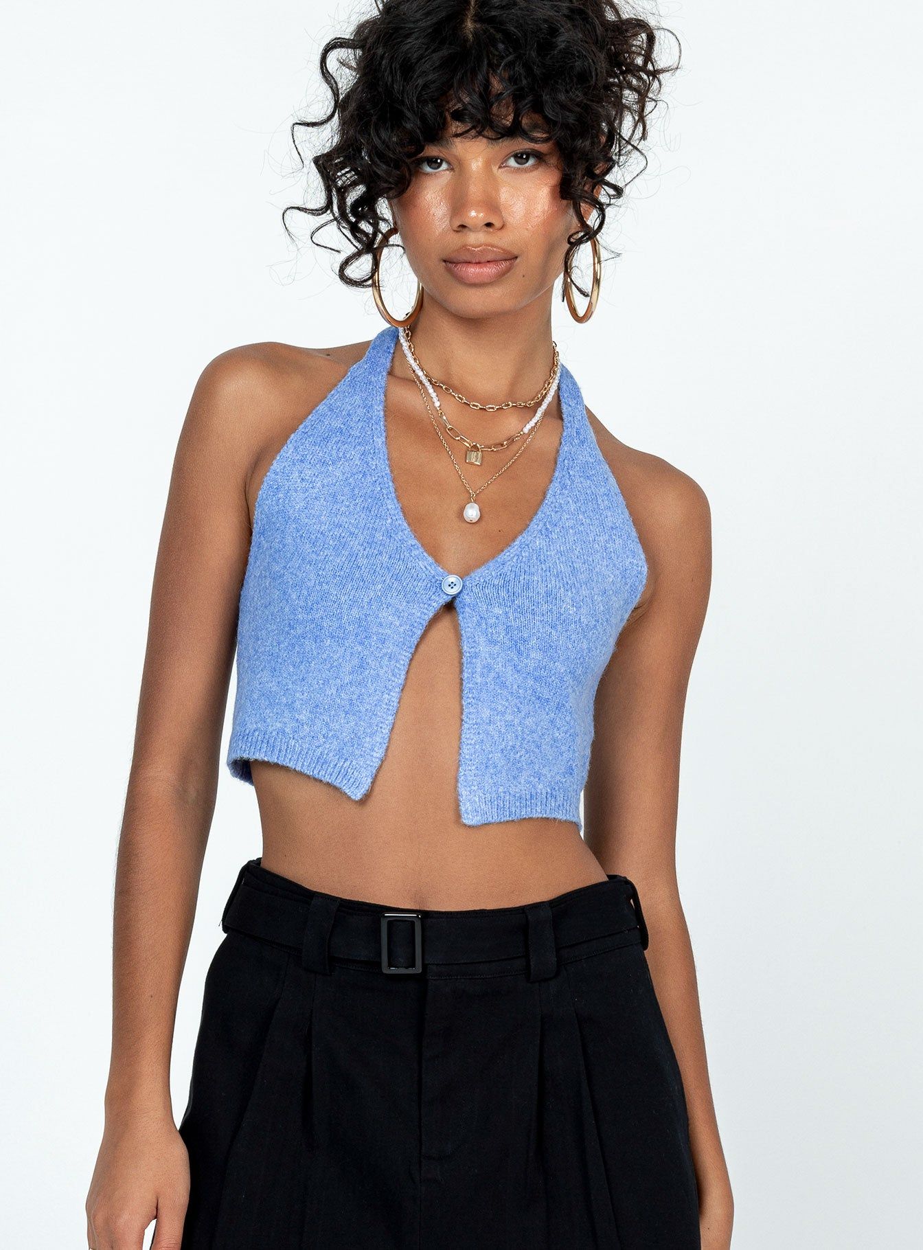 Waterbell Top Blue sold by Princess Polly product image thumbnail 2