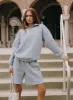 Dream Fleece Quarter Zip Sweatshirt Grey Marle sold by Princess Polly