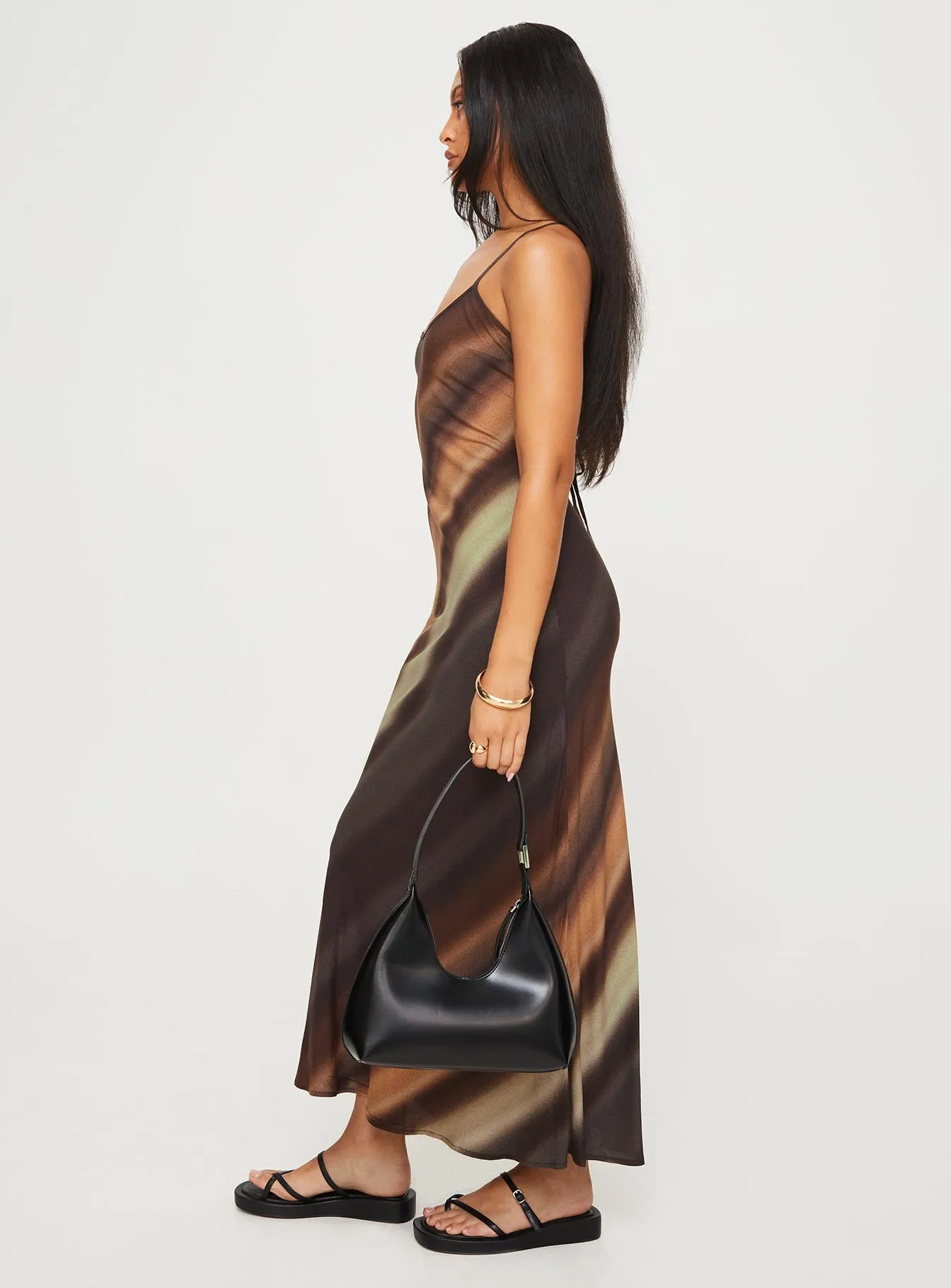 Otillie Maxi Dress Brown Multi sold by Princess Polly product image thumbnail 4