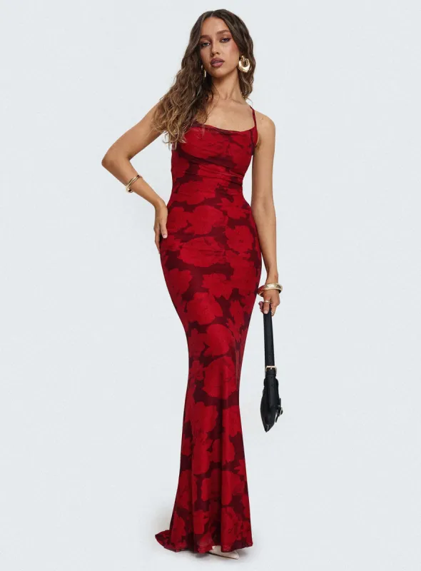 Rosarie Maxi Dress Multi sold by Princess Polly