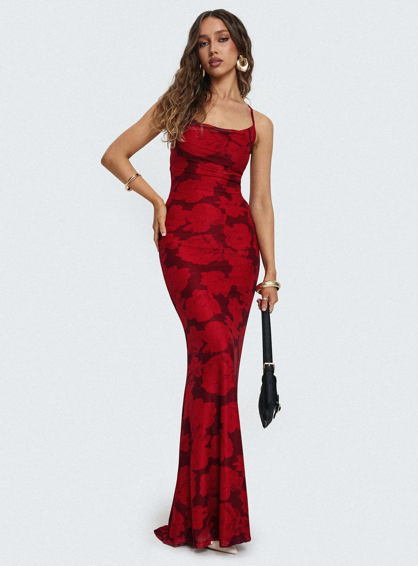 Rosarie Maxi Dress Multi sold by Princess Polly