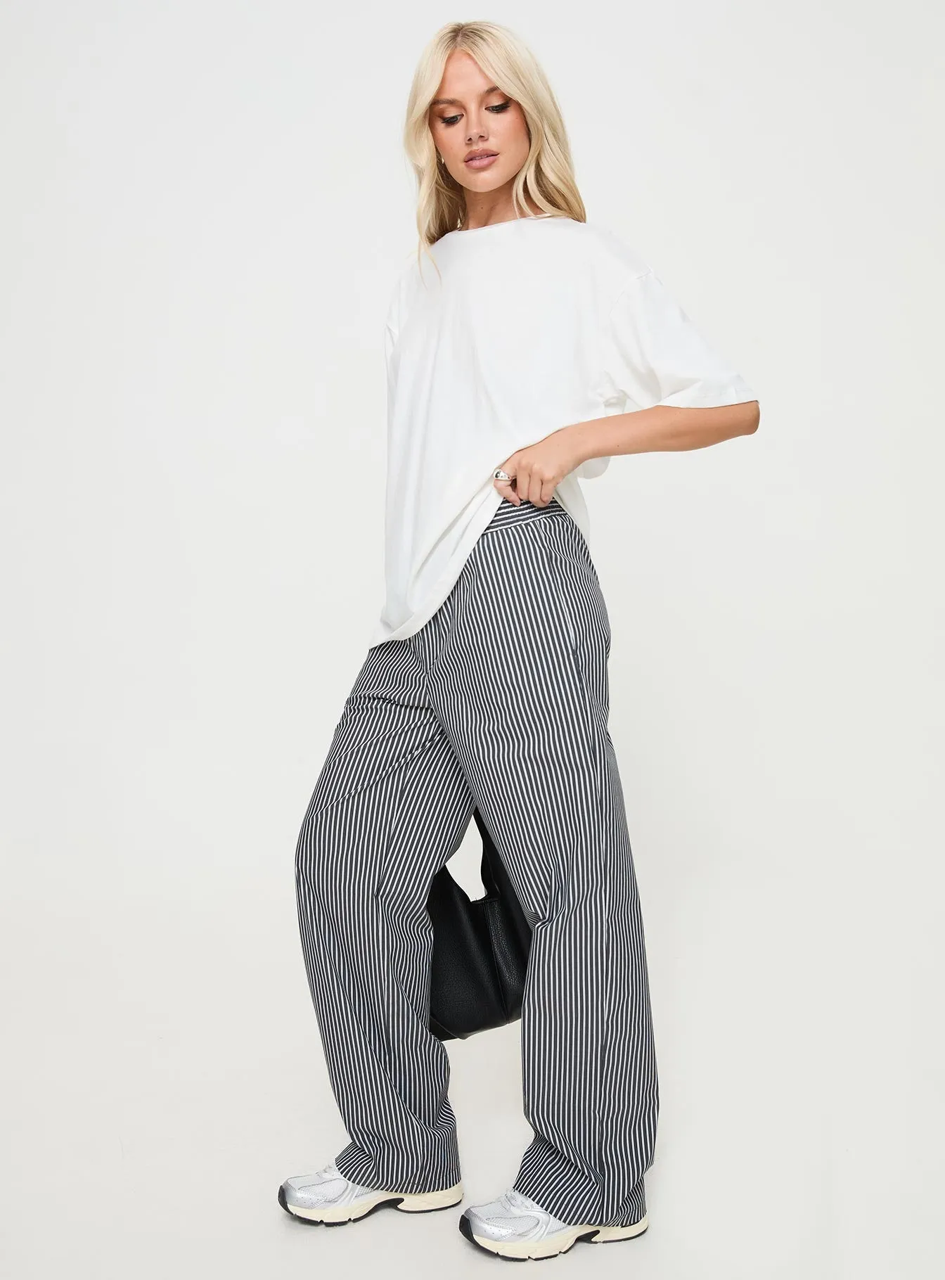 Cobain Pants Onyx Stripe sold by Princess Polly product image thumbnail 4