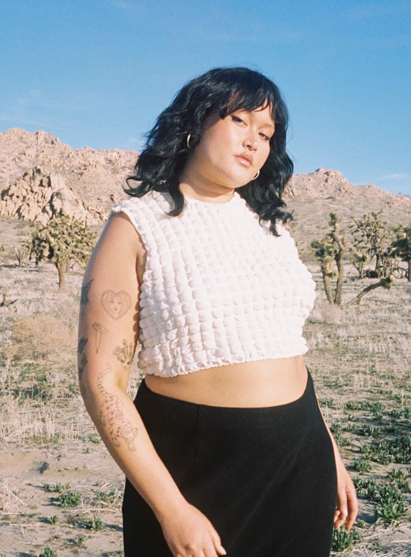 Kendrick Top Cream Curve sold by Princess Polly