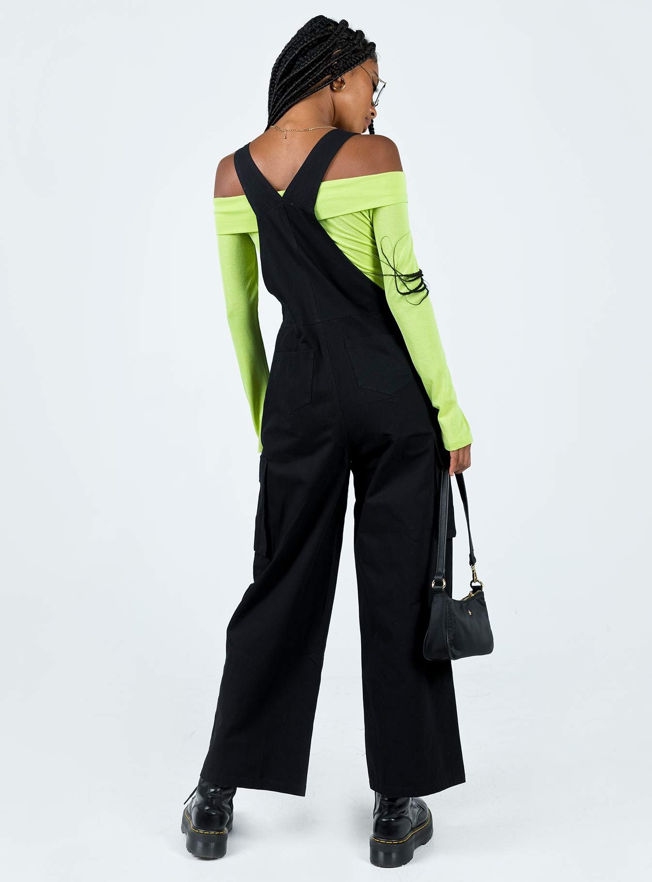 Marnie Overalls Black sold by Princess Polly product image thumbnail 5