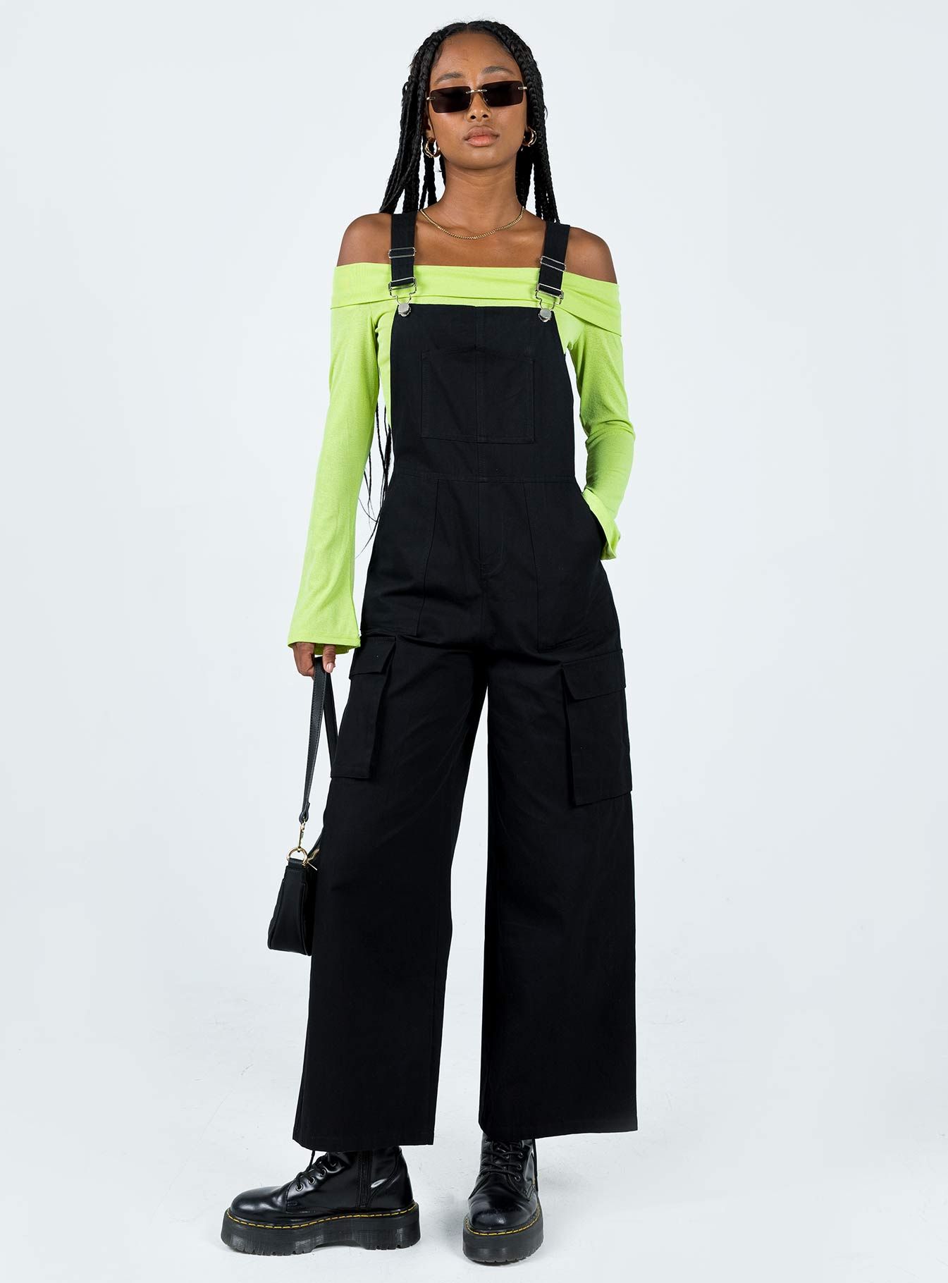 Marnie Overalls Black sold by Princess Polly product image thumbnail 2