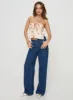 Eithanale Strapless Top Cream / Floral sold by Princess Polly