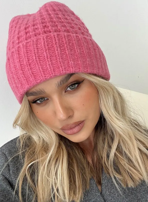 Ransom Beanie Pink sold by Princess Polly
