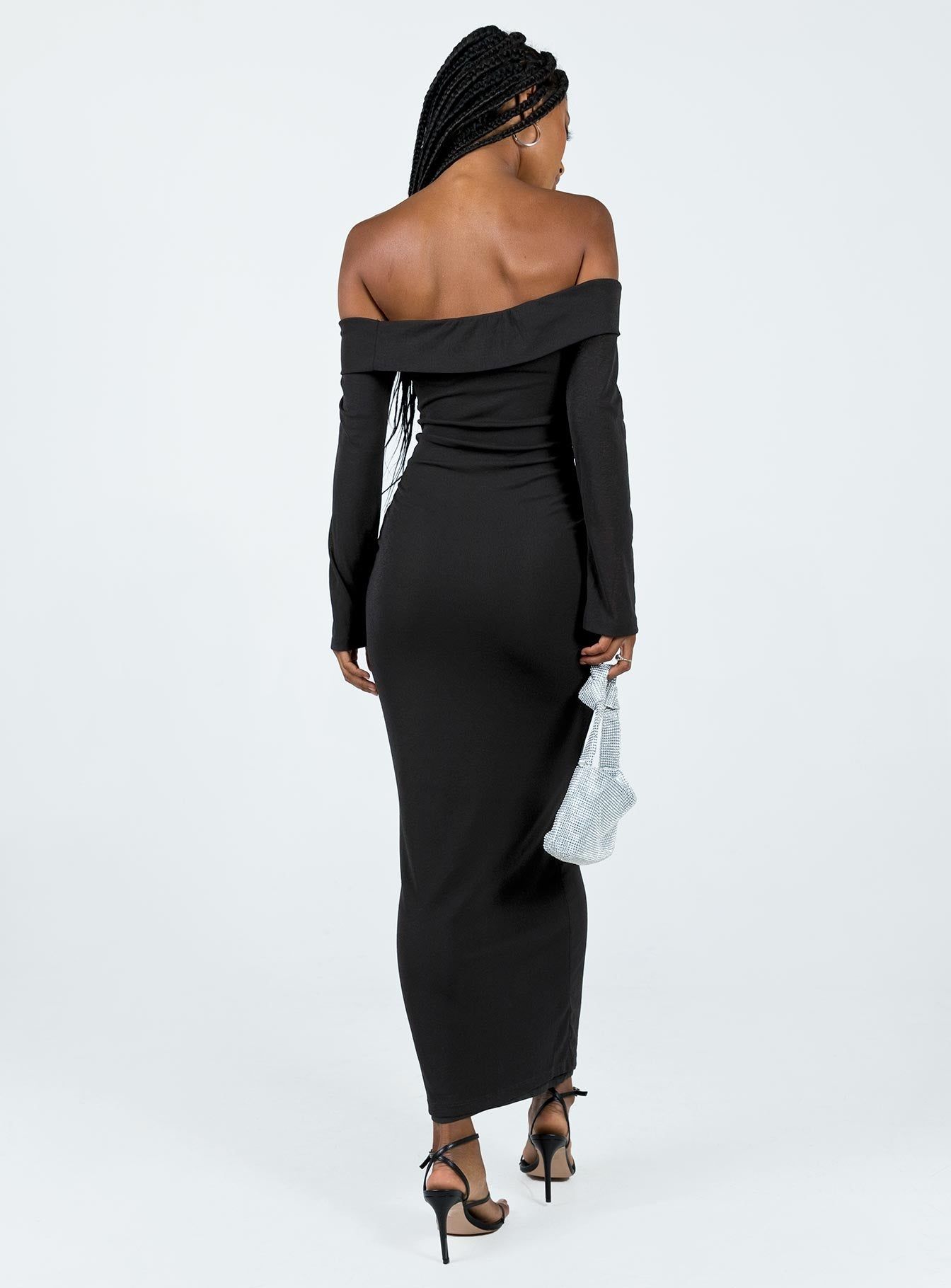 Maida Maxi Dress Black sold by Princess Polly product image thumbnail 5