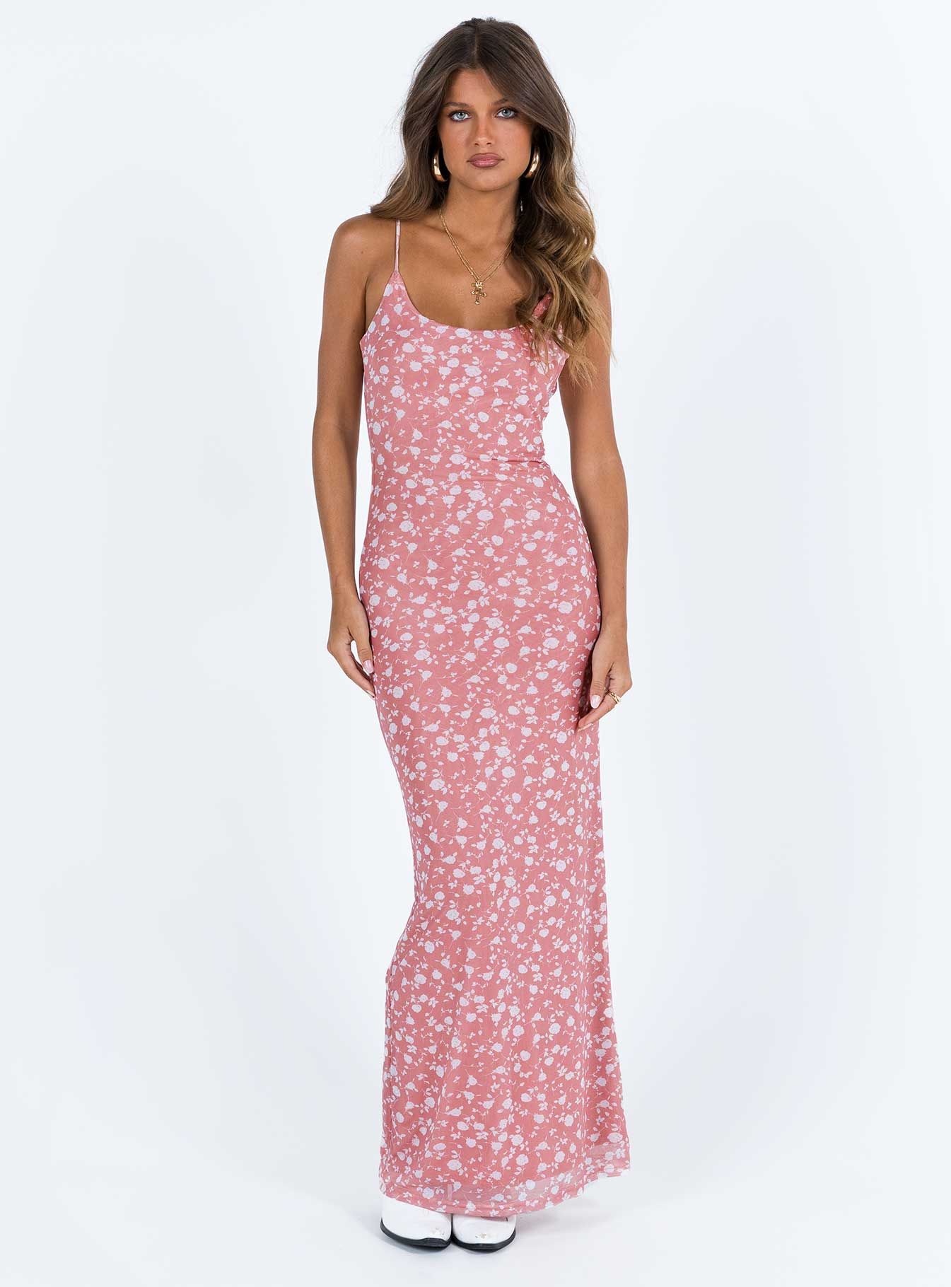 Knox Maxi Dress Pink Floral sold by Princess Polly product image thumbnail 2
