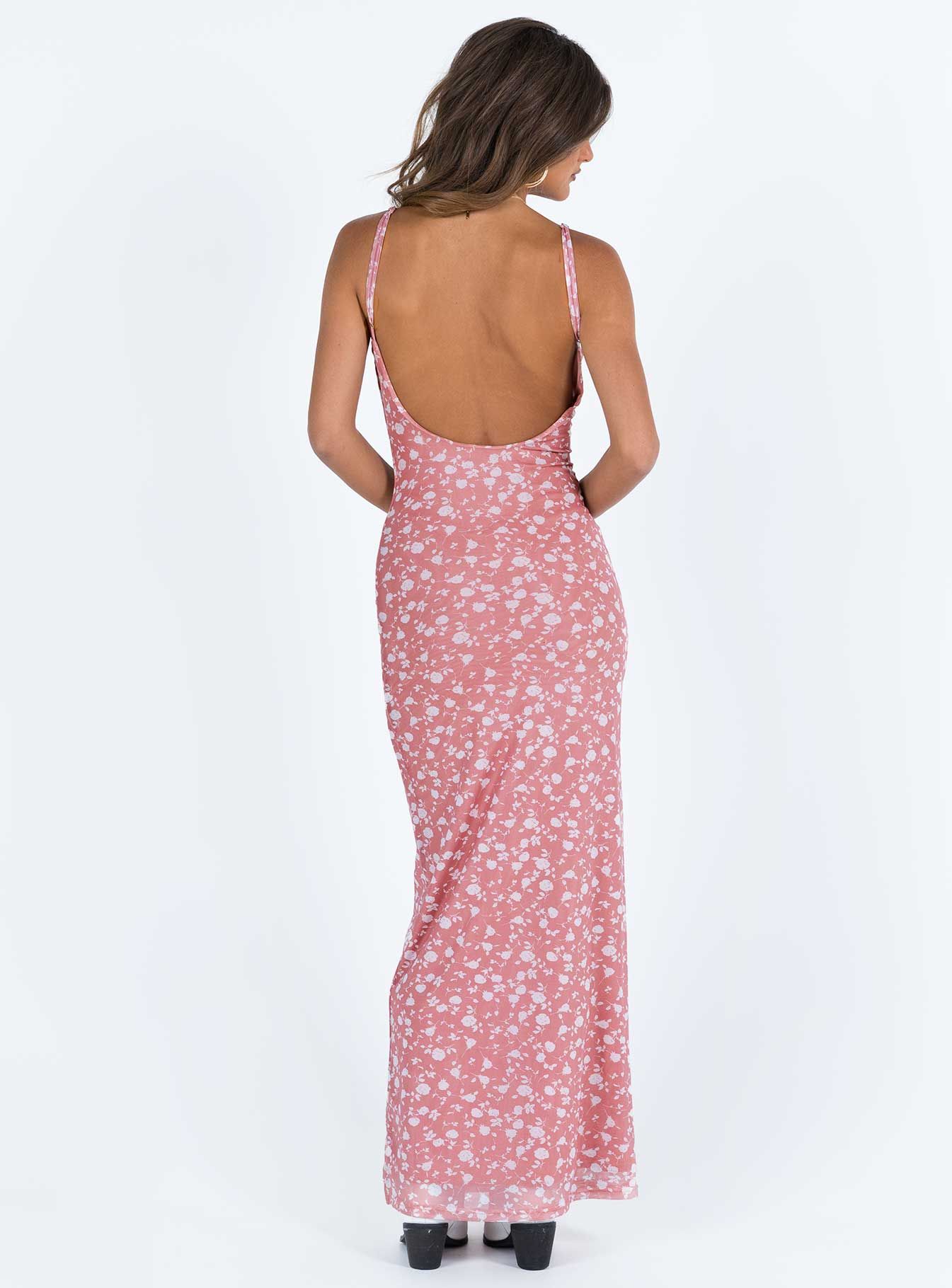 Knox Maxi Dress Pink Floral sold by Princess Polly product image thumbnail 5