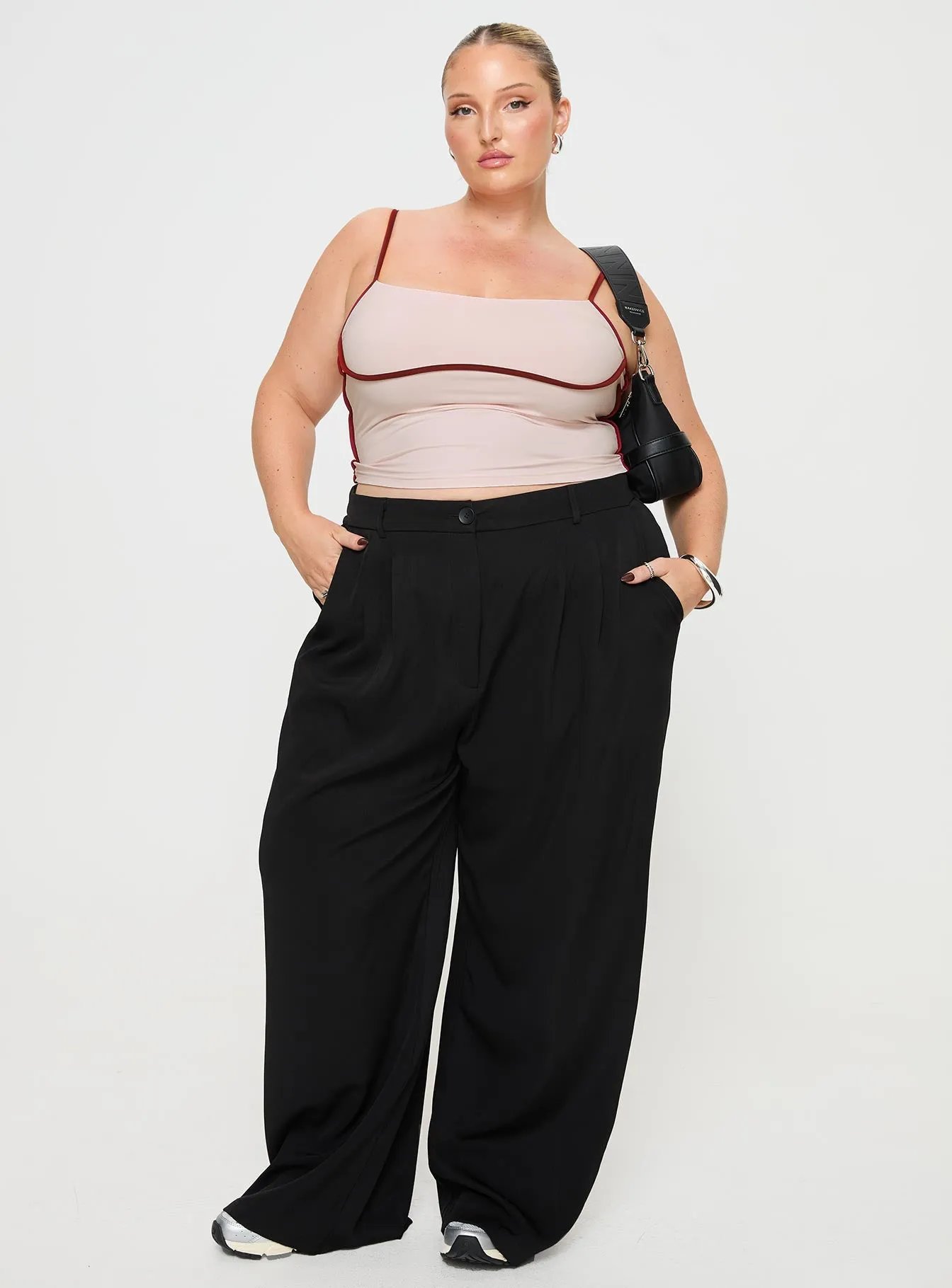 Maidenwell Contrast Top Pink Curve sold by Princess Polly product image thumbnail 3