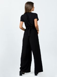Ragner Jumpsuit Black sold by Princess Polly