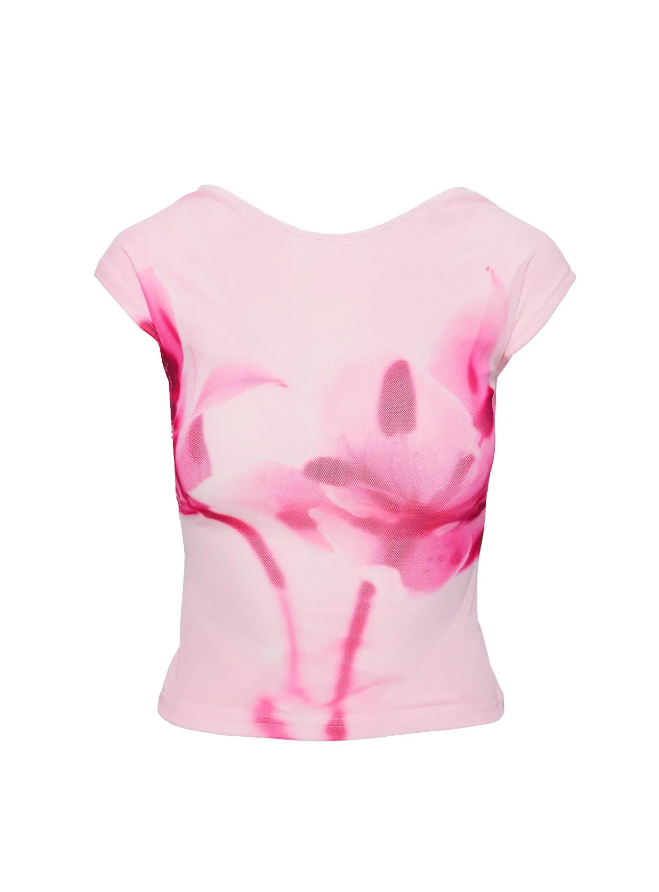 Rosalinda Top Pink Flower sold by Princess Polly product image thumbnail 5