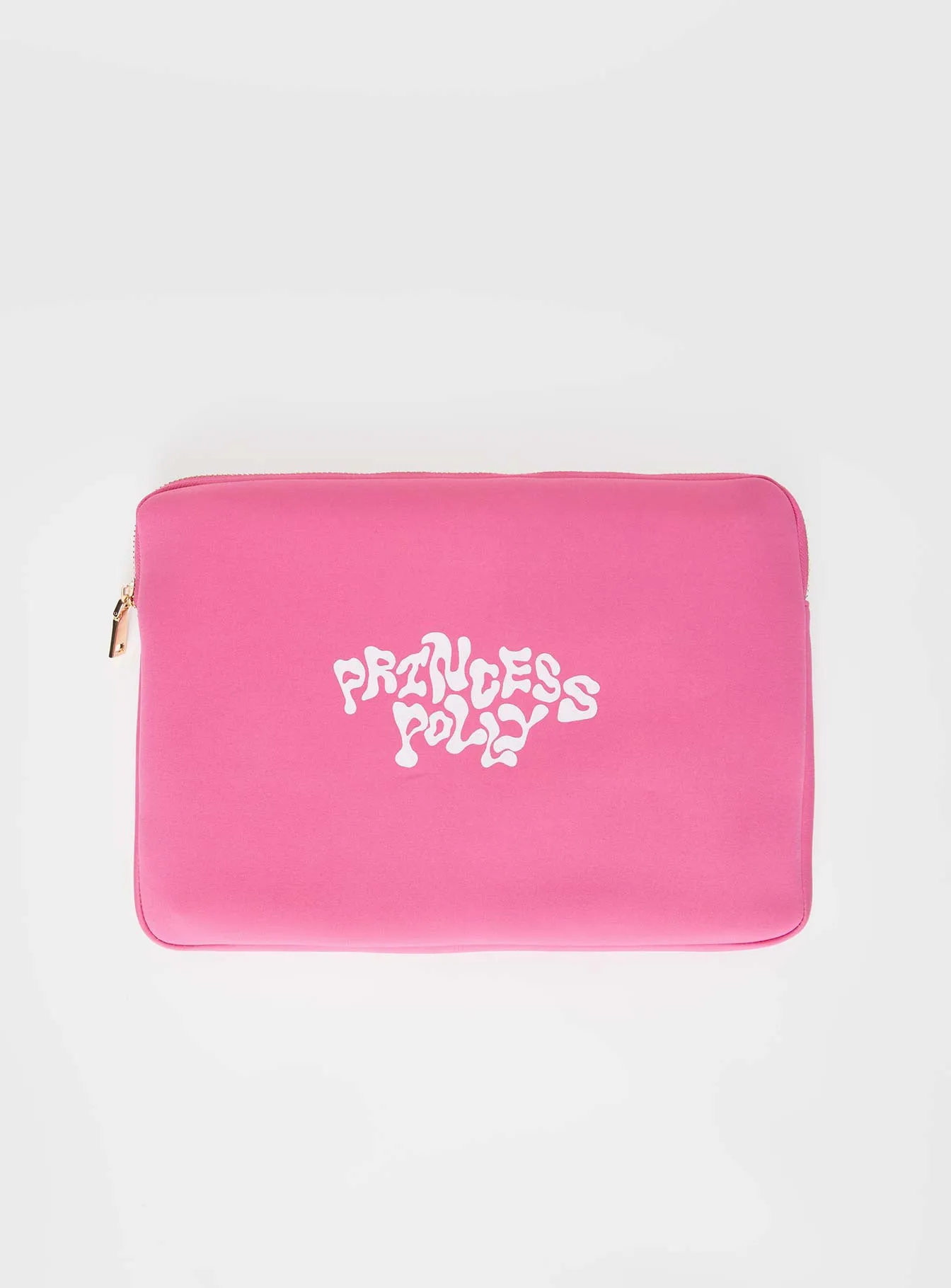 Princess Polly Laptop Case Squiggle Text Pink sold by Princess Polly product image thumbnail 2
