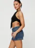Faya Low Rise Mini Denim Skirt Vintage Dark Wash Tall sold by Princess Polly