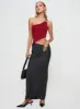Toomba One Shoulder Top Blurred Lace Red sold by Princess Polly