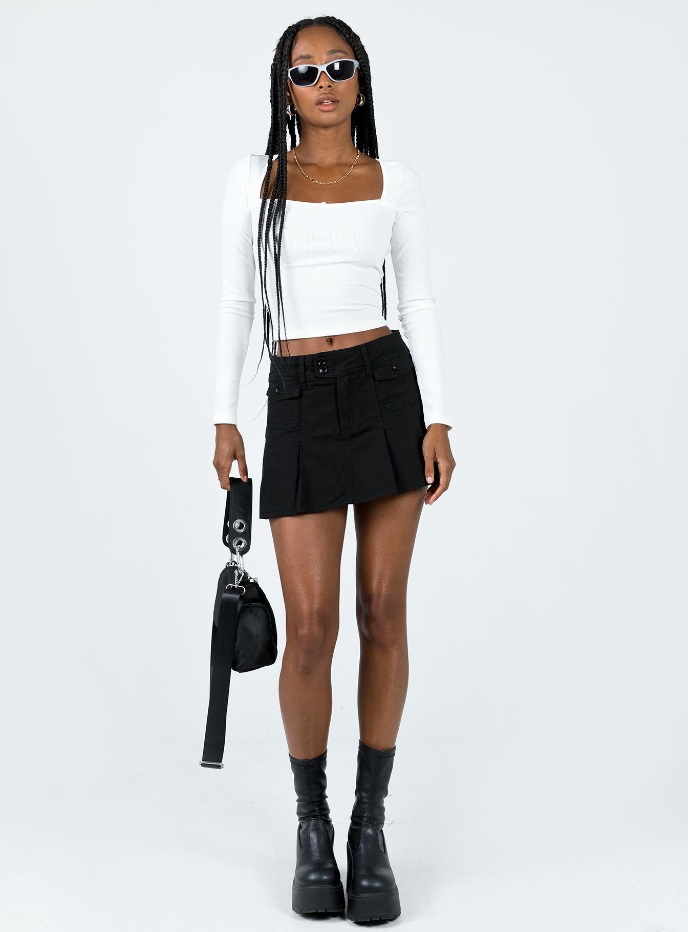 Kaffia Top White sold by Princess Polly product image thumbnail 3